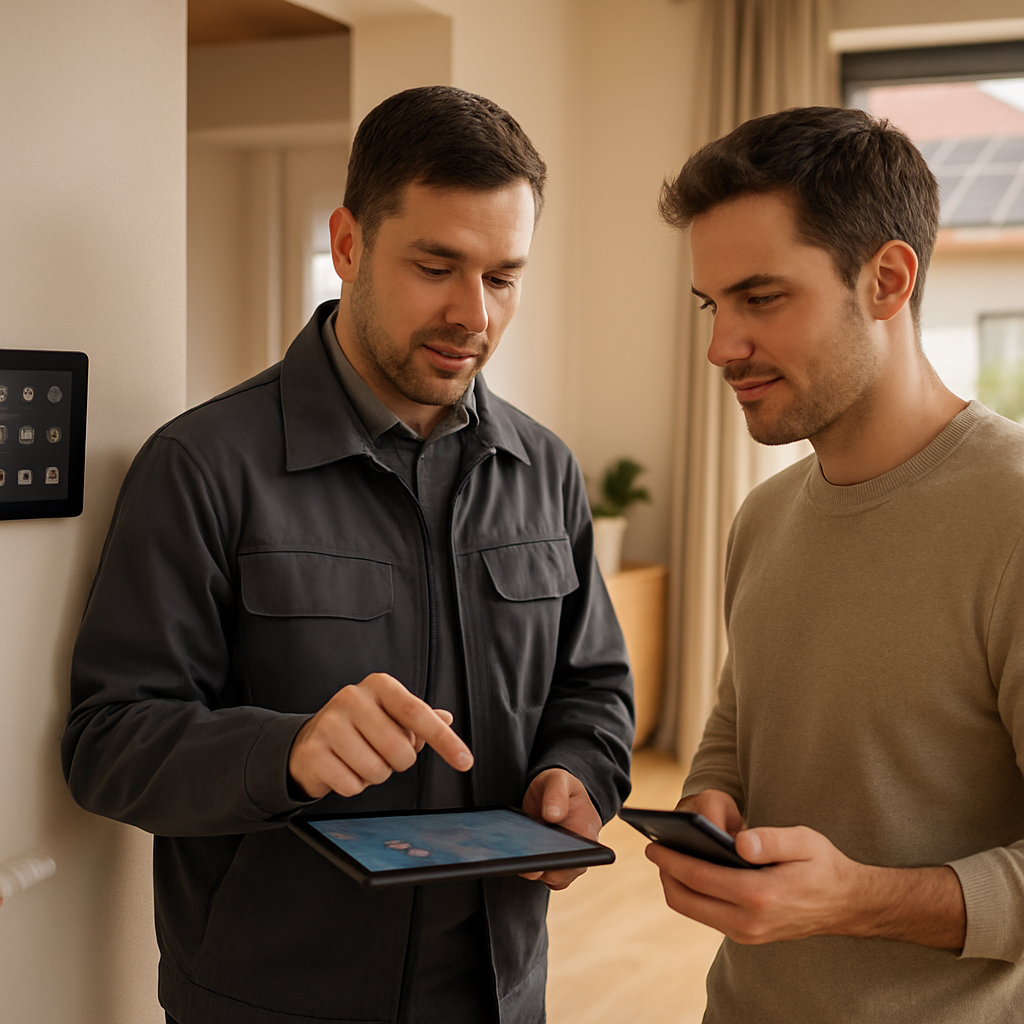 Zentrale Automatisierung vernetzen mit Elektro Voigt Karlsruhe
